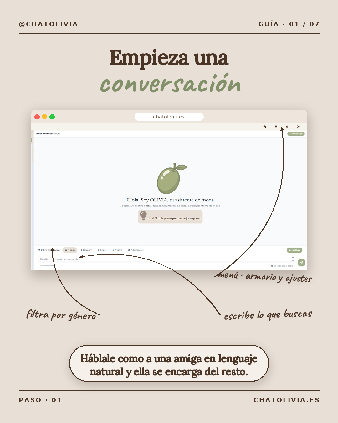 Empieza una conversación